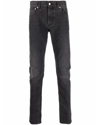 Jeans aderenti grigio scuro di Alexander McQueen