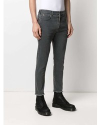 Jeans aderenti grigio scuro di Undercover