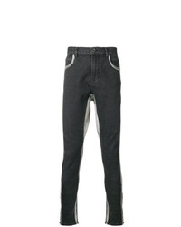 Jeans aderenti grigio scuro di Di Liborio