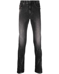 Jeans aderenti grigio scuro di Diesel