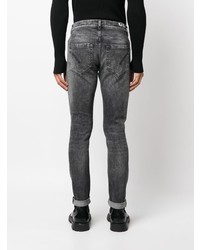 Jeans aderenti grigio scuro di Dondup