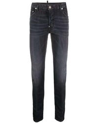 Jeans aderenti grigio scuro di DSQUARED2