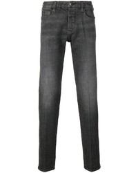 Jeans aderenti grigio scuro di Emporio Armani