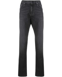 Jeans aderenti grigio scuro di Ermenegildo Zegna