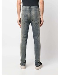 Jeans aderenti grigio scuro di Rick Owens DRKSHDW