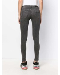Jeans aderenti grigio scuro di Liu Jo