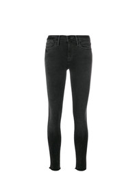 Jeans aderenti grigio scuro di Frame Denim
