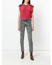 Jeans aderenti grigio scuro di Givenchy