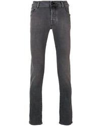 Jeans aderenti grigio scuro di Jacob Cohen