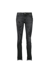 Jeans aderenti grigio scuro di Just Cavalli