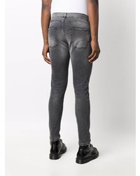 Jeans aderenti grigio scuro di Low Brand