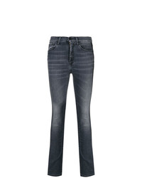 Jeans aderenti grigio scuro di Marcelo Burlon County of Milan