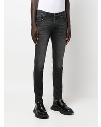 Jeans aderenti grigio scuro di John Richmond
