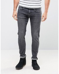 Jeans aderenti grigio scuro di Pepe Jeans