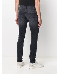 Jeans aderenti grigio scuro di 7 For All Mankind