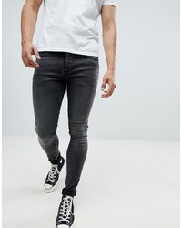Jeans aderenti grigio scuro di Saints Row