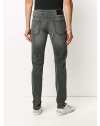 Jeans aderenti grigio scuro di Pt01