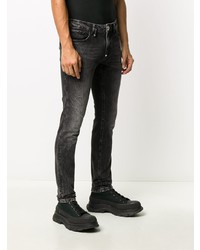 Jeans aderenti grigio scuro di Philipp Plein