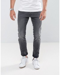 Jeans aderenti grigio scuro di Tom Tailor