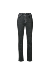 Jeans aderenti grigio scuro di Totême