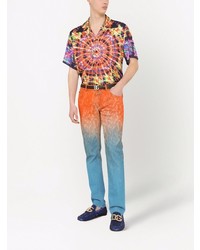 Jeans aderenti multicolori di Dolce & Gabbana