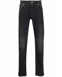 Jeans aderenti neri di Alexander McQueen