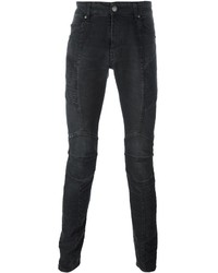 Jeans aderenti neri di Pierre Balmain