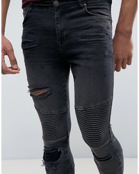Jeans aderenti neri di Asos