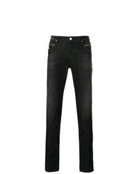 Jeans aderenti neri di Versace Collection