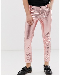 Jeans aderenti rosa di ASOS DESIGN