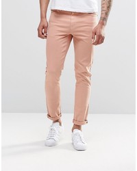 Jeans aderenti rosa di Asos