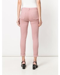 Jeans aderenti rosa di J Brand