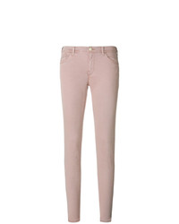 Jeans aderenti rosa di Emporio Armani