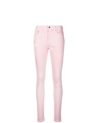 Jeans aderenti rosa di Versus