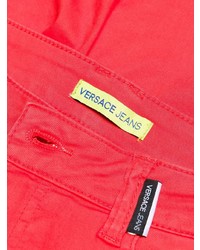Jeans aderenti rossi di Versace Jeans