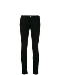 Jeans aderenti stampati neri di Dolce & Gabbana