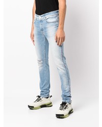 Jeans aderenti strappati azzurri di Bossi Sportswear
