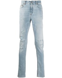 Jeans aderenti strappati azzurri di Buscemi