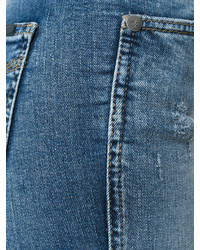 Jeans aderenti strappati azzurri di CK Calvin Klein