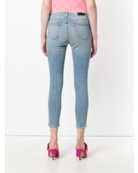 Jeans aderenti strappati azzurri di J Brand
