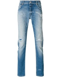 Jeans aderenti strappati azzurri di Closed