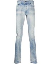 Jeans aderenti strappati azzurri di John Elliott