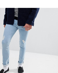 Jeans aderenti strappati azzurri di Just Junkies