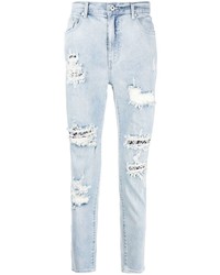 Jeans aderenti strappati azzurri di Musium Div.