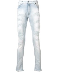 Jeans aderenti strappati azzurri di Tommy Hilfiger