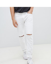 Jeans aderenti strappati bianchi di Heart & Dagger