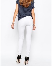 Jeans aderenti strappati bianchi di Tripp
