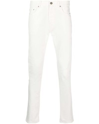 Jeans aderenti strappati bianchi di PT TORINO