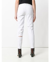 Jeans aderenti strappati bianchi di EACH X OTHER