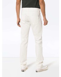 Jeans aderenti strappati bianchi di Saint Laurent
